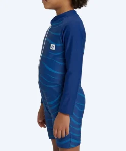Watery UV-dragt til børn - Fjord Langærmet Rashguard - Mørkeblå