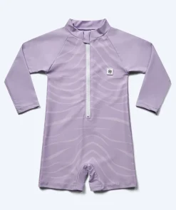 Outlet Watery UV-dragt til børn - Fjord Langærmet Rashguard - Lilla