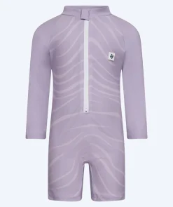 Outlet Watery UV-dragt til børn - Fjord Langærmet Rashguard - Lilla