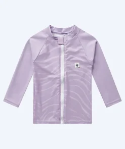 Watery UV-trøje til børn - Fjord Langærmet Rashguard - Lilla