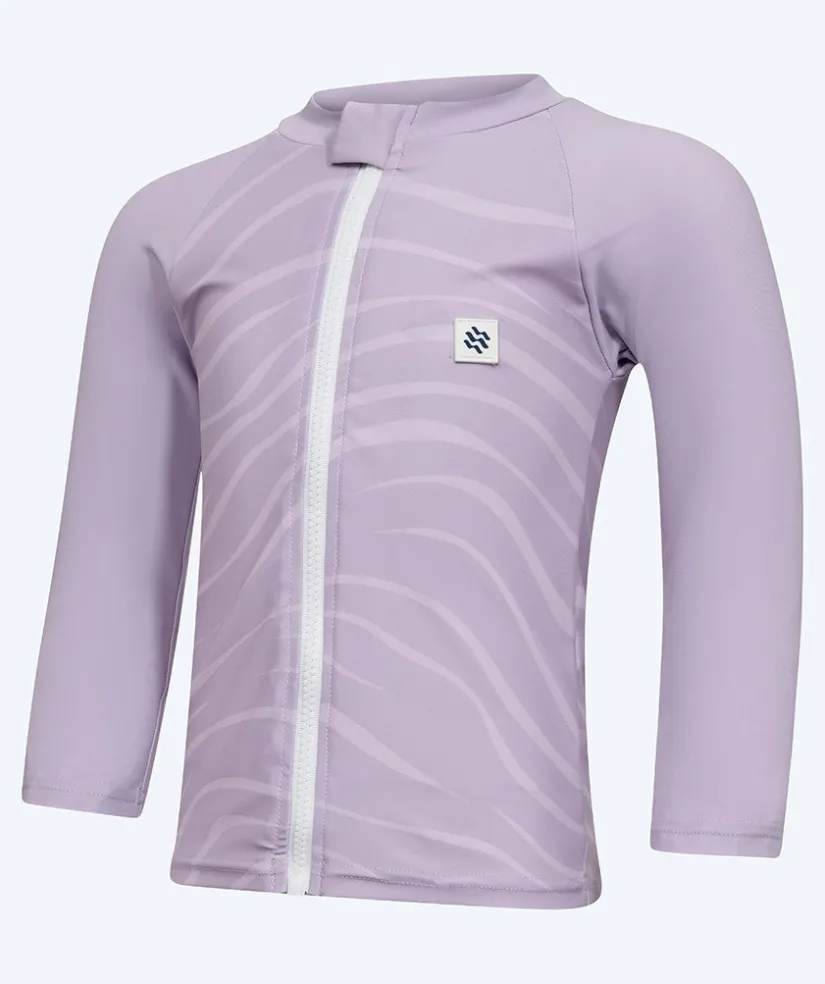 Watery UV-trøje til børn - Fjord Langærmet Rashguard - Lilla