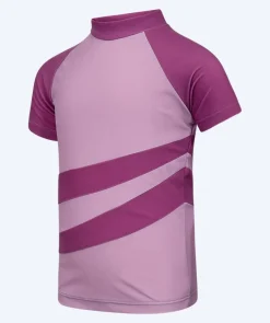Best Watery UV-trøje til børn - Manami Kortærmet Rashguard - Atlantic Purple