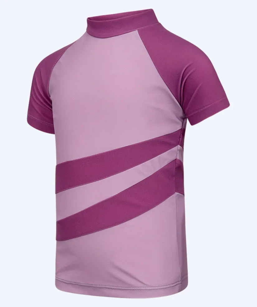 Best Watery UV-trøje til børn - Manami Kortærmet Rashguard - Atlantic Purple