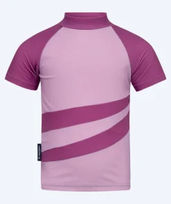 Best Watery UV-trøje til børn - Manami Kortærmet Rashguard - Atlantic Purple