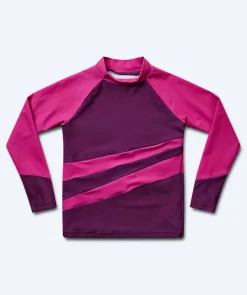 Best Watery UV-trøje til børn - Manami Langærmet Rashguard - Lilla