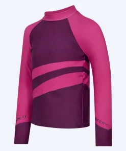 Best Watery UV-trøje til børn - Manami Langærmet Rashguard - Lilla