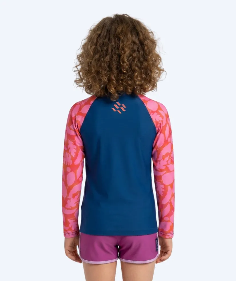 Sale Watery UV-trøje til børn - Osiris Langærmet Rashguard - Pink/mørkeblå