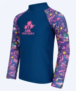 Best Watery UV-trøje til børn - Osiris Langærmet Rashguard - Multi/mørkeblå