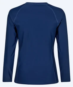 New Watery UV-trøje til damer - Remington Langærmet Rashguard - Mørkeblå