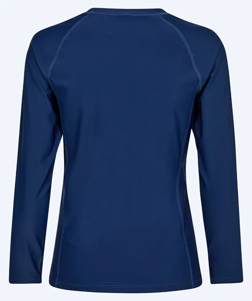 New Watery UV-trøje til damer - Remington Langærmet Rashguard - Mørkeblå