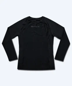 Discount Watery UV-trøje til damer - Remington Langærmet Rashguard - Sort