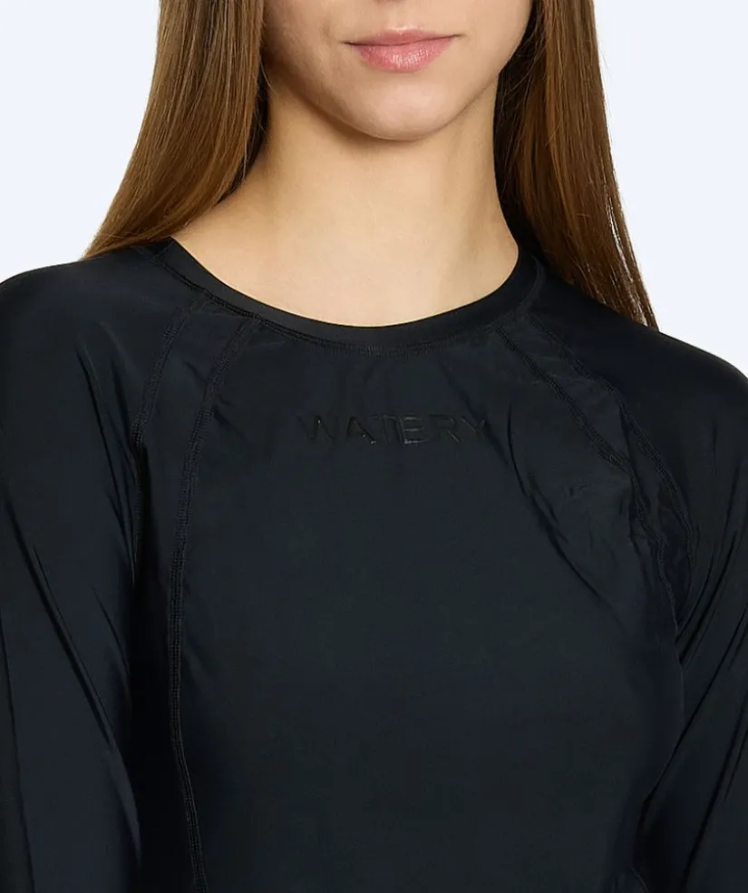 Discount Watery UV-trøje til damer - Remington Langærmet Rashguard - Sort
