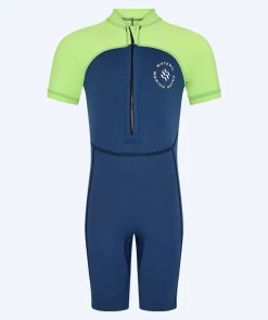 Watery UV våddragt til børn - Calypso Shorty - Atlantic Green
