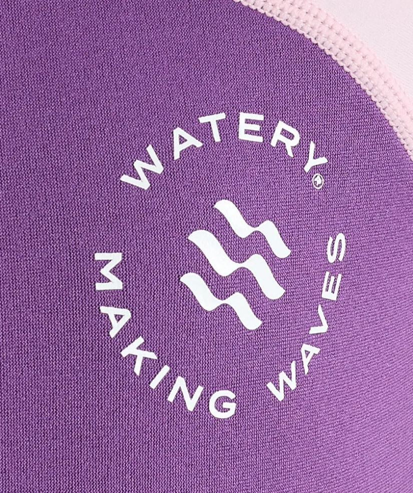 Outlet Watery UV våddragt til børn - Calypso Shorty - Atlantic Purple