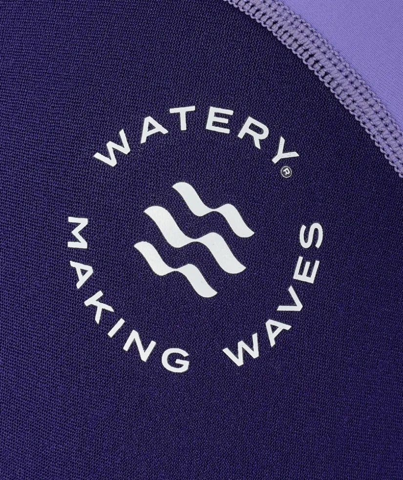 New Watery UV våddragt til børn - Calypso Shorty - Lilla