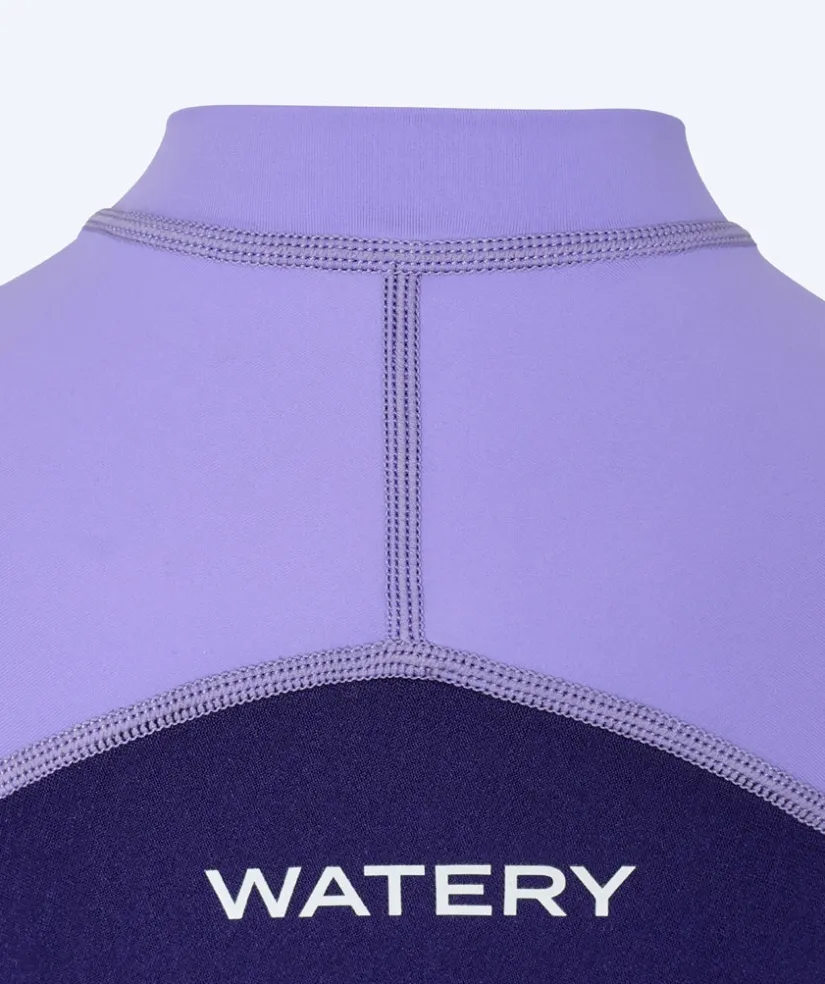 New Watery UV våddragt til børn - Calypso Shorty - Lilla