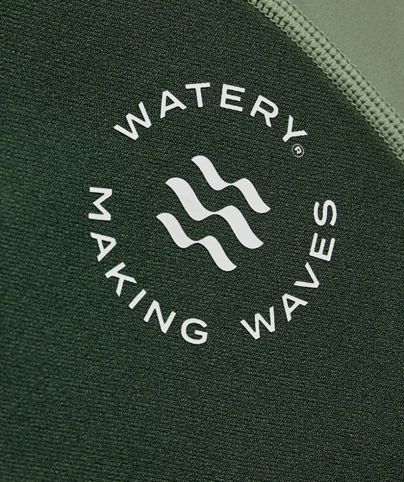Clearance Watery UV våddragt til børn - Calypso Shorty - Grøn/lysegrøn
