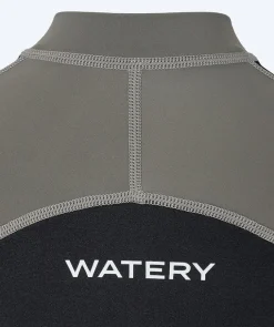 Outlet Watery UV våddragt til børn - Calypso Langærmet - Grå/sort