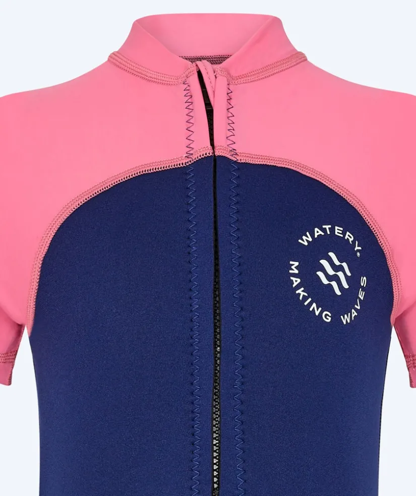 Sale Watery UV våddragt til børn - Calypso Shorty - Pink