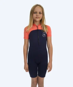 Hot Watery UV våddragt til børn - Calypso Shorty - Orange/blå