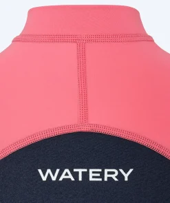 Sale Watery UV våddragt til børn - Calypso Shorty - Coral/mørkeblå
