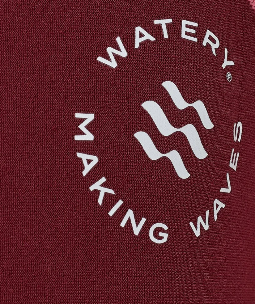 Sale Watery UV våddragt til børn - Calypso Langærmet - Rød/pink