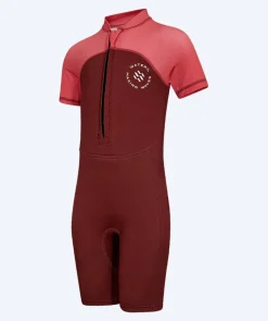 Best Watery UV våddragt til børn - Calypso Shorty - Rød/pink
