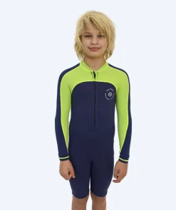 Outlet Watery UV våddragt til børn - Calypso Langærmet - Atlantic Green