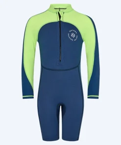 Outlet Watery UV våddragt til børn - Calypso Langærmet - Atlantic Green