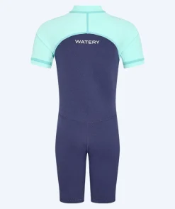 Outlet Watery UV våddragt til børn - Calypso Shorty - Atlantic Turquoise