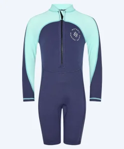 Discount Watery UV våddragt til børn - Calypso Langærmet - Atlantic Turquoise