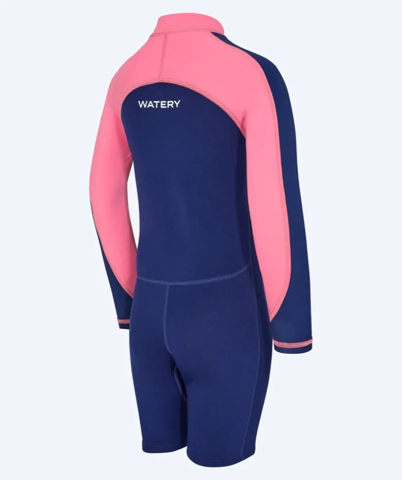 Best Watery UV våddragt til børn - Calypso Langærmet - Pink