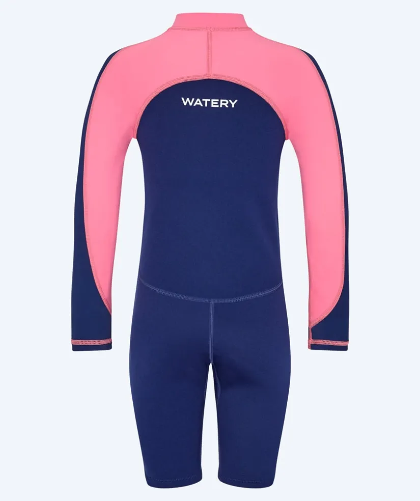 Best Watery UV våddragt til børn - Calypso Langærmet - Pink