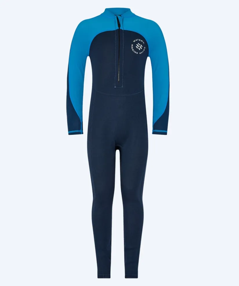 Sale Watery UV våddragt til børn - Calypso Full-Body - Blå/mørkeblå