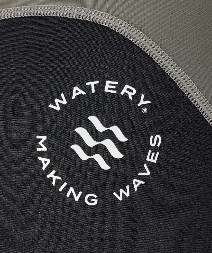 Outlet Watery UV våddragt til børn - Calypso Full-Body - Grå/sort
