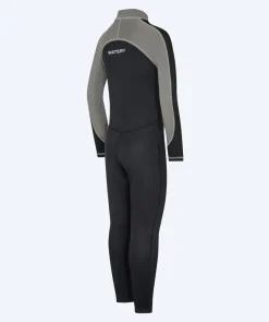 Outlet Watery UV våddragt til børn - Calypso Full-Body - Grå/sort