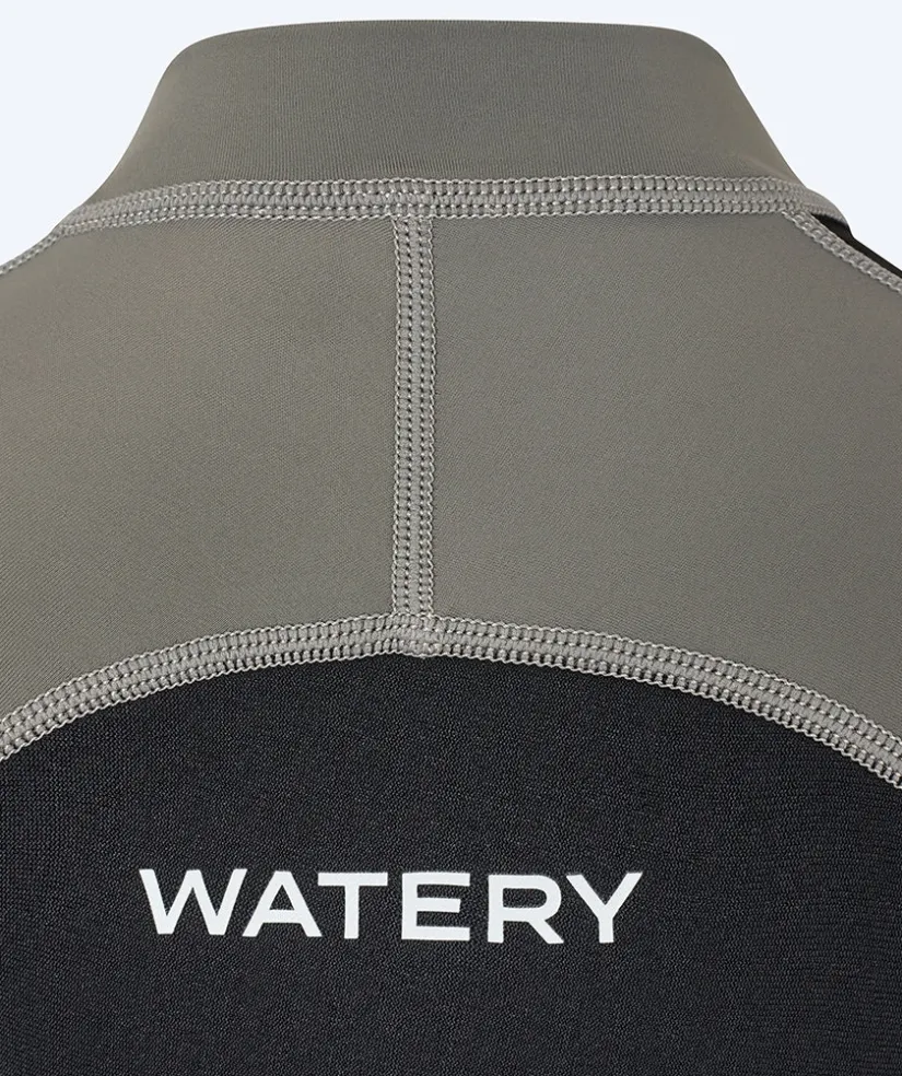 Outlet Watery UV våddragt til børn - Calypso Full-Body - Grå/sort