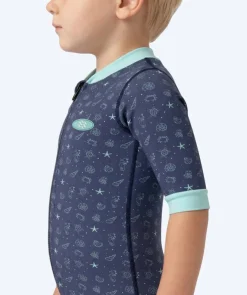 Clearance Watery våddragt til baby - Baia Full-Body - Atlantic Turquoise