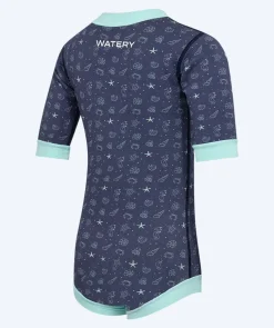 Clearance Watery våddragt til baby - Baia Full-Body - Atlantic Turquoise