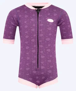 Watery våddragt til baby - Baia Full-Body - Atlantic Purple