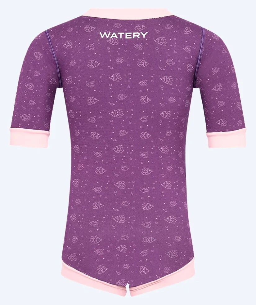 Watery våddragt til baby - Baia Full-Body - Atlantic Purple