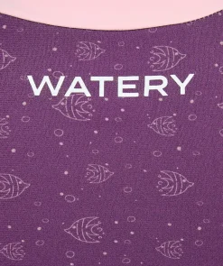 Watery våddragt til baby - Baia Full-Body - Atlantic Purple