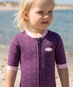 Watery våddragt til baby - Baia Full-Body - Atlantic Purple