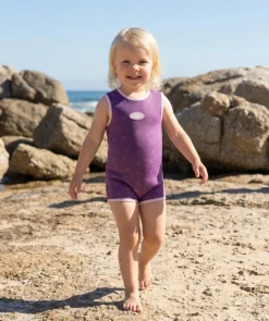 Watery våddragt til baby - Baia Wrap - Atlantic Purple