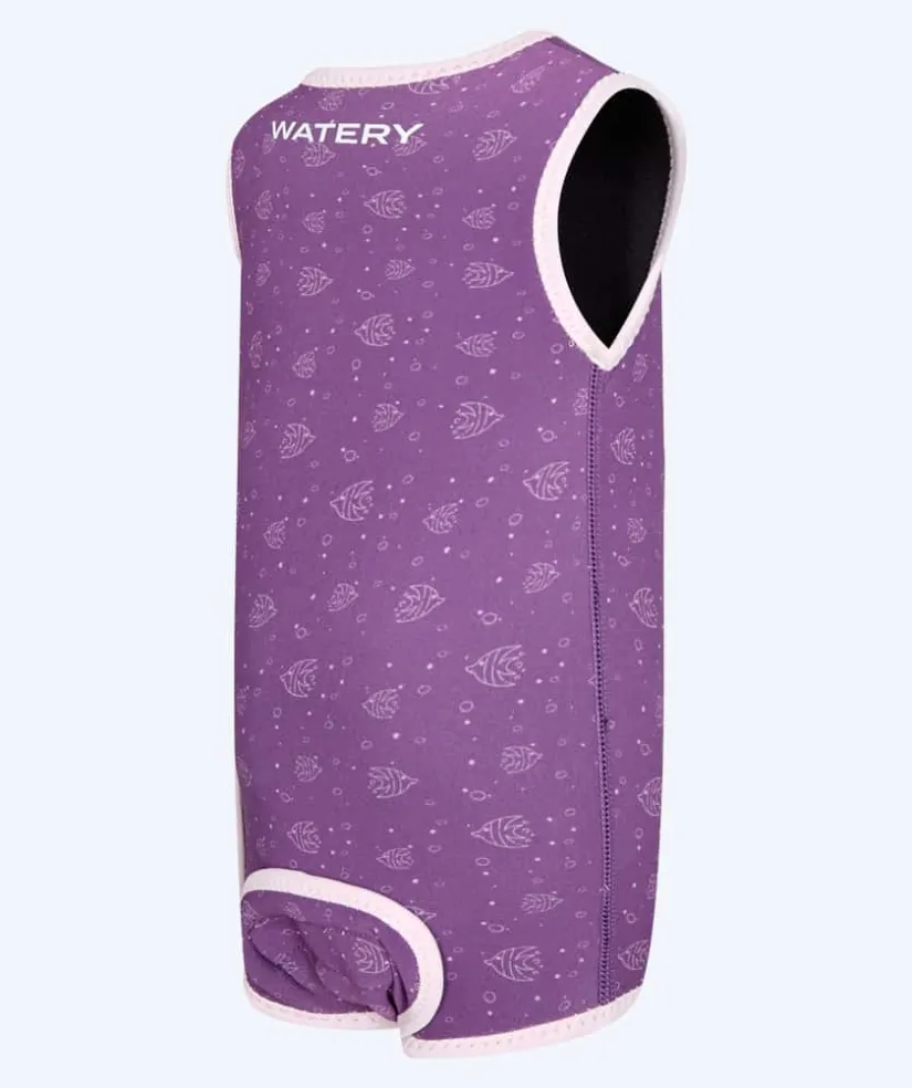 Watery våddragt til baby - Baia Wrap - Atlantic Purple
