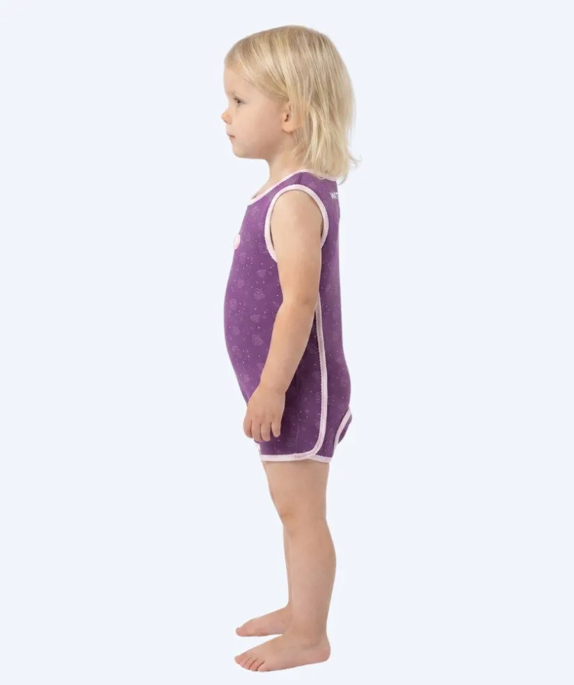 Watery våddragt til baby - Baia Wrap - Atlantic Purple