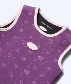 Watery våddragt til baby - Baia Wrap - Atlantic Purple