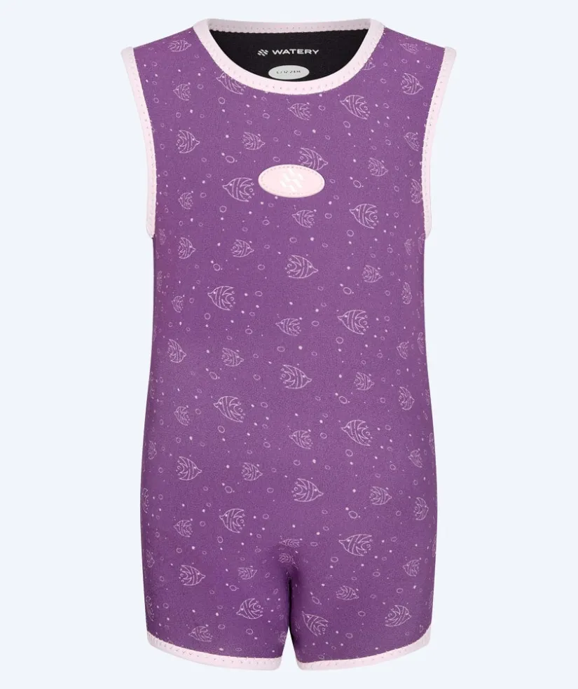 Watery våddragt til baby - Baia Wrap - Atlantic Purple