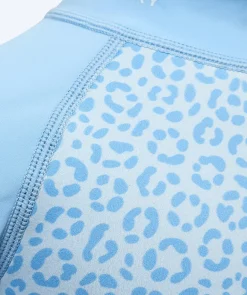 Outlet Watery våddragt til baby - Sunset Wrap - Lyseblå