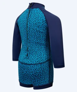 New Watery våddragt til baby - Sunset Wrap - Atlantic Blue